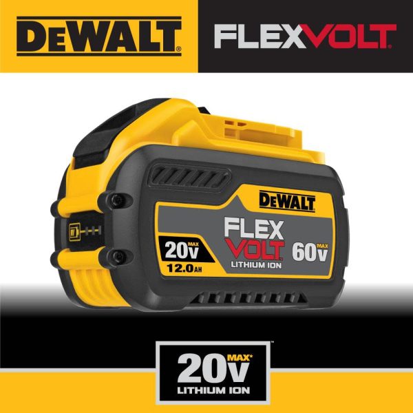FLEXVOLT 20V/60V MAX* 12.0 Ah Battery DCB612 from - Image 12