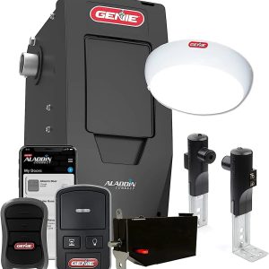 Genie 6172H-O Wall Mount Smart Garage Door Opener with Aladdin Connect, Wall Mounted Compact Space Saving Opener