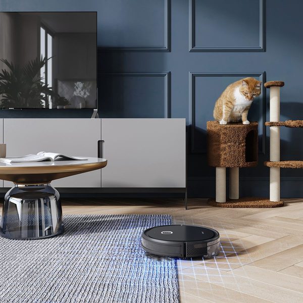 ECOVACS Robotics - DEEBOT OZMO U2 Robotic Vacuum & Mop - Black - Image 9