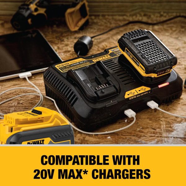 FLEXVOLT 20V/60V MAX* 12.0 Ah Battery DCB612 from - Image 10