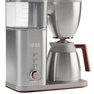 Café - Smart Drip 10-Cup Coffee Maker with WiFi - Brushed Stainless
