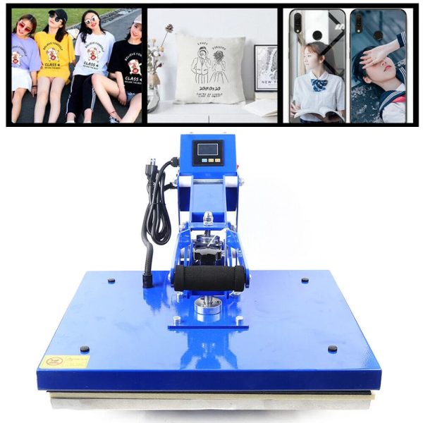 DENSET 1.4KW 16"x20" Heat Press Machine hot stamping Auto Open Clamshell T Shirt Heat Press - Image 4
