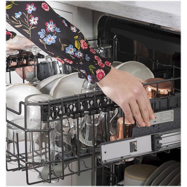 Café - 24" Top Control Tall Tub Built-In Dishwasher with Stainless Steel Tub and Silverware Jets - Stainless steel - Image 20