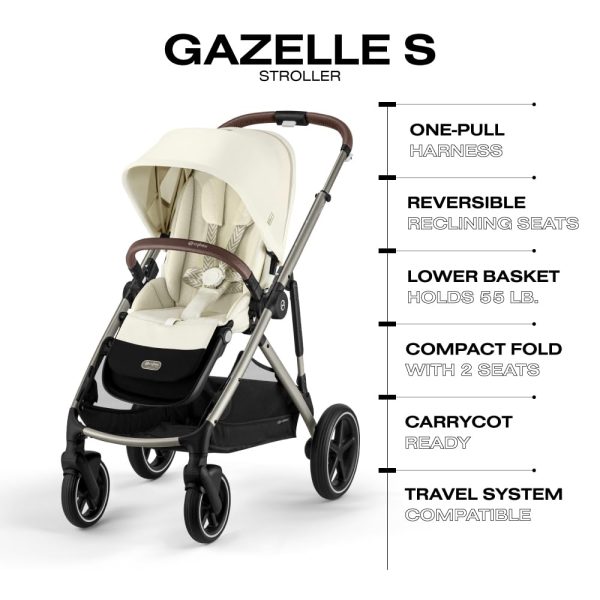 Cybex Stroller Configurations Ergonomic Near Flat - Image 5