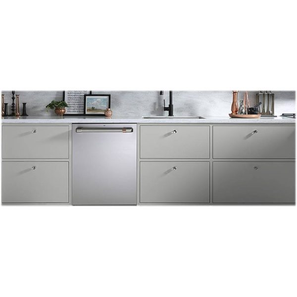 Café - 24" Top Control Tall Tub Built-In Dishwasher with Stainless Steel Tub - Stainless steel - Image 15