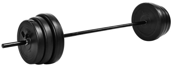Fitvids Complete Workout Home Gym LX400 Adjustable Olympic Workout Bench with Squat Rack and 100-Pound Barbell Weight Set - Image 3