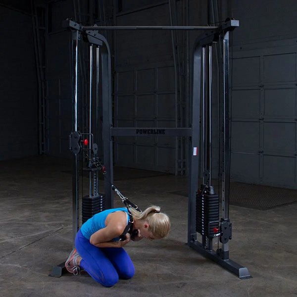 Body-Solid Powerline PFT100 Functional Trainer Cable Machine, Dual 210 Lb. Weight Stacks - Image 7