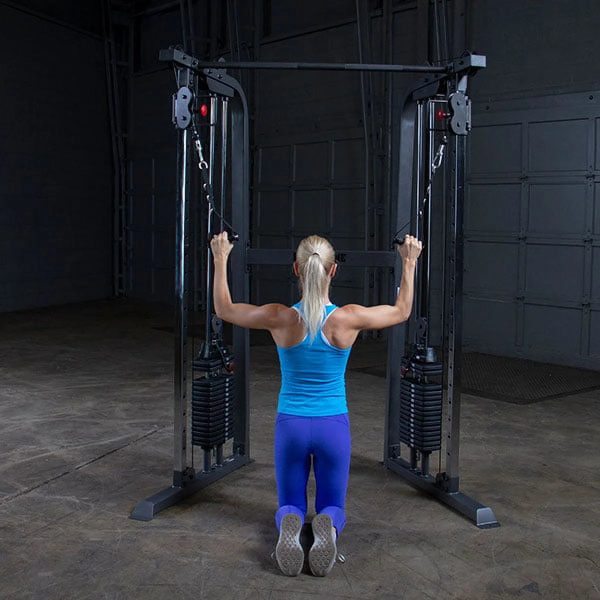 Body-Solid Powerline PFT100 Functional Trainer Cable Machine, Dual 210 Lb. Weight Stacks - Image 3