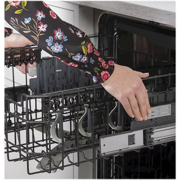 Café - 24" Top Control Tall Tub Built-In Dishwasher with Stainless Steel Tub - Stainless steel - Image 8
